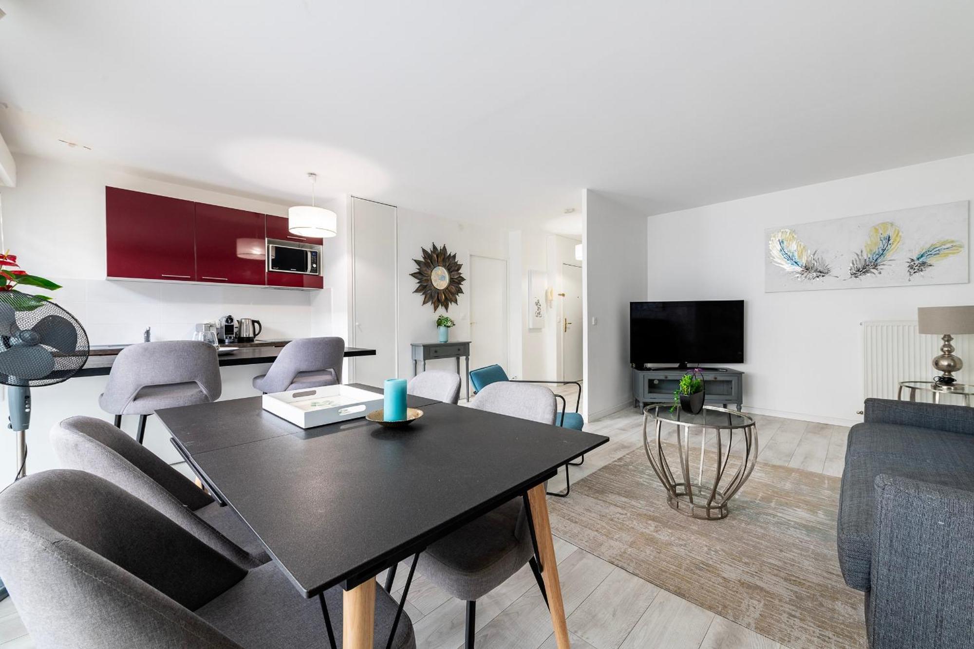 Le Danube F2 Disneyland, Center Apartment *